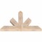 Ekena Millwork Saratoga Smooth Timber Gable Bracket, Douglas Fir, 48"W x 32"H x 3 1/2"D x 5 1/2"F, 16/12 Pitch GBW048X32X0406SAR00SDF - alternate 2